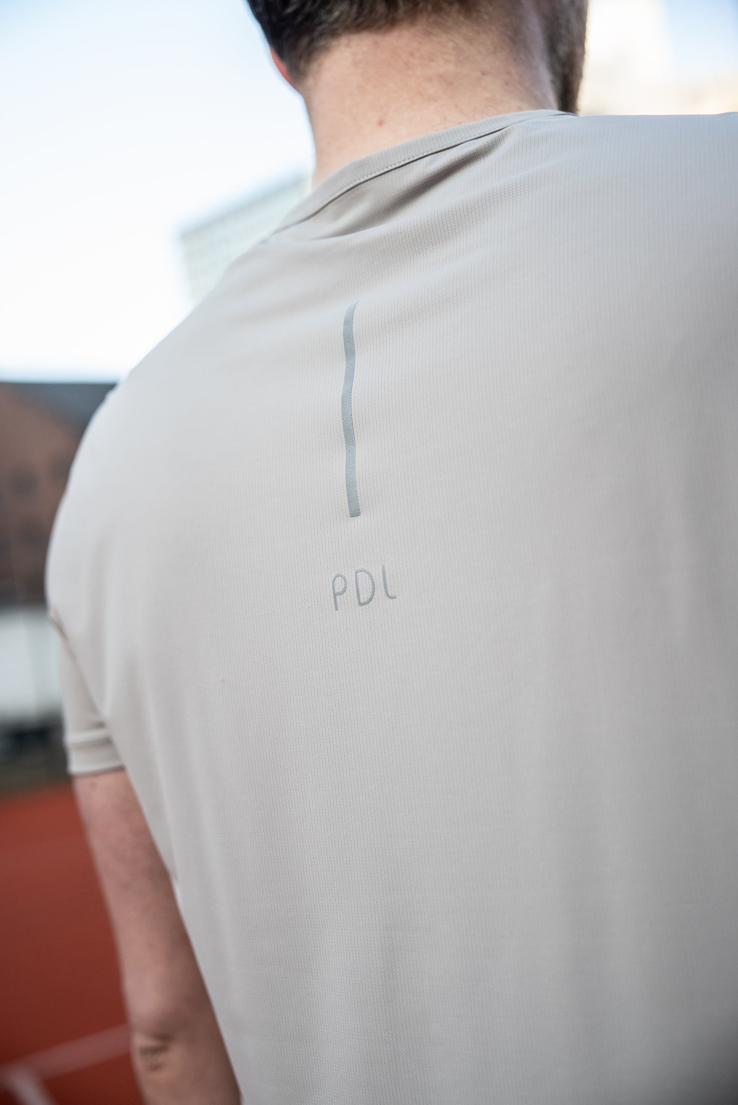 PDL Enrique Court T-Shirt Clay Grey
