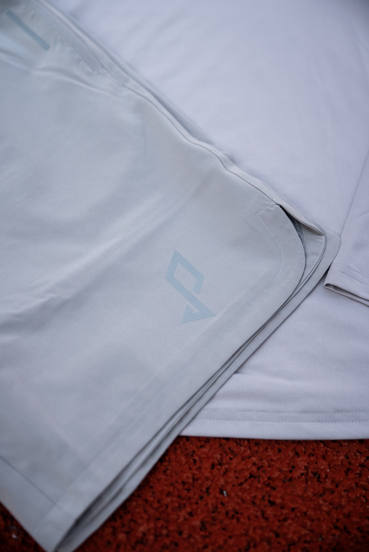 PDL Enrique Court Shorts Clay Grey